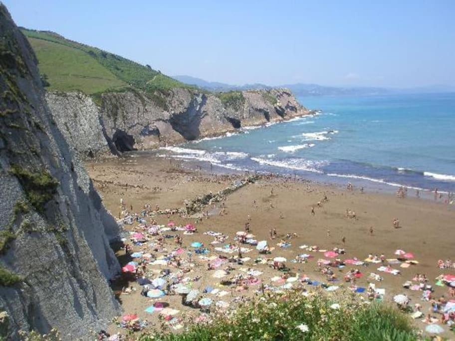 Apartamento Danae Centro Zumaia Buitenkant foto
